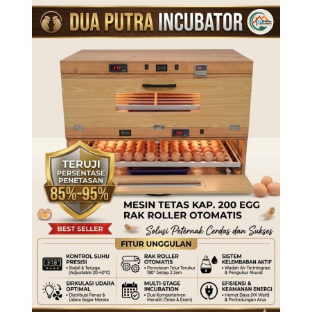 Mesin Tetas Telur Otomatis